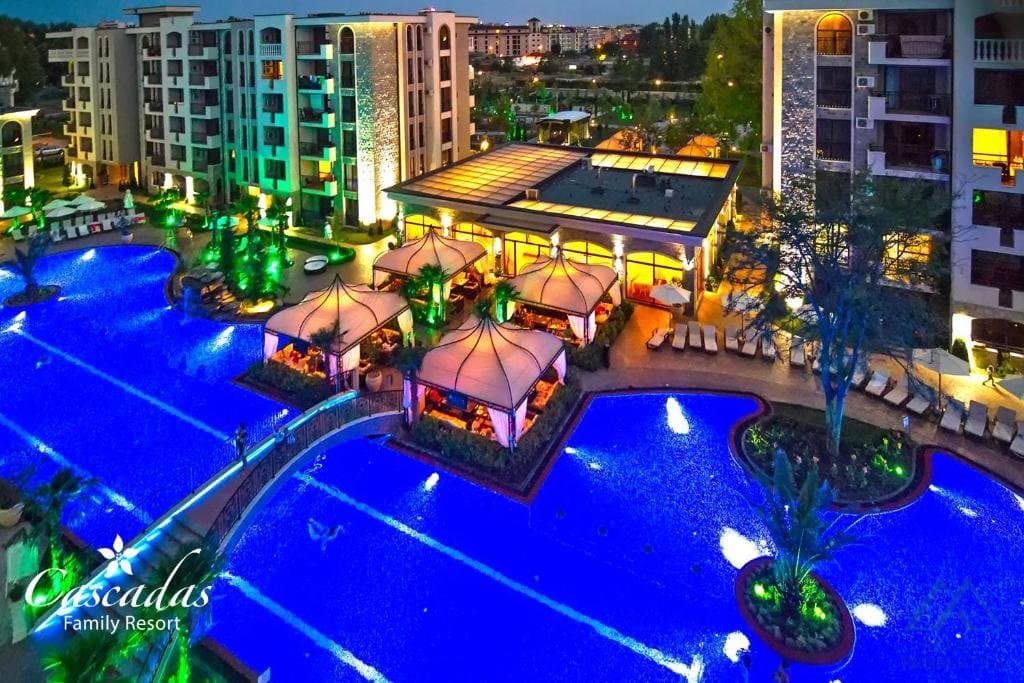 Apartmán v rodinnom komplexe Cascadas Family Resort, 500m od mora, Slnečné pobrežie - foto 12