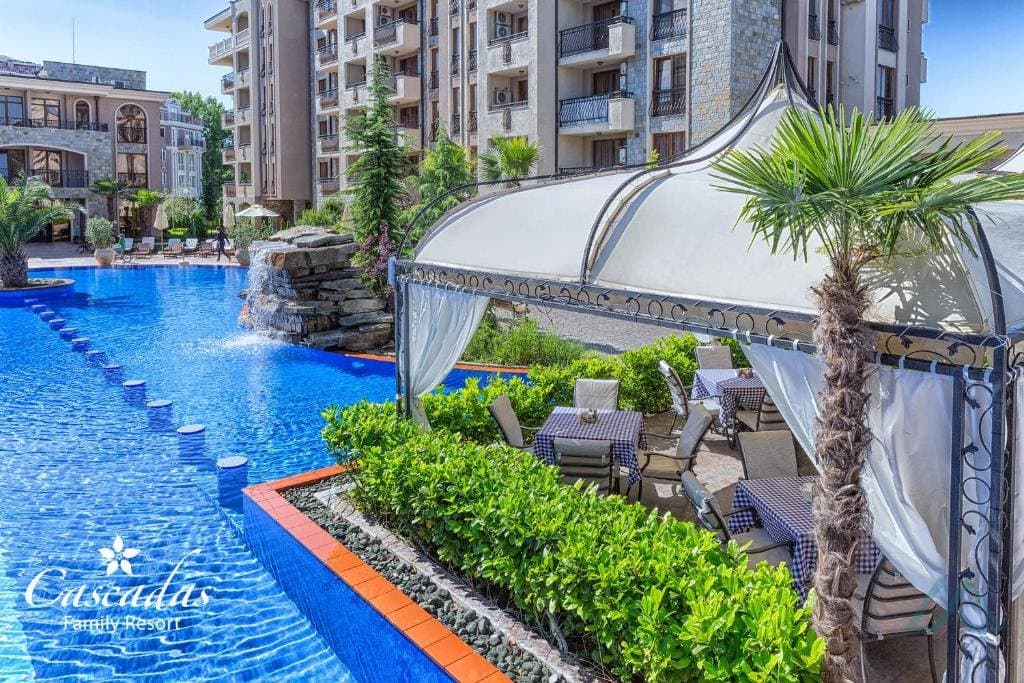 Apartmán v rodinnom komplexe Cascadas Family Resort, 500m od mora, Slnečné pobrežie - foto 18