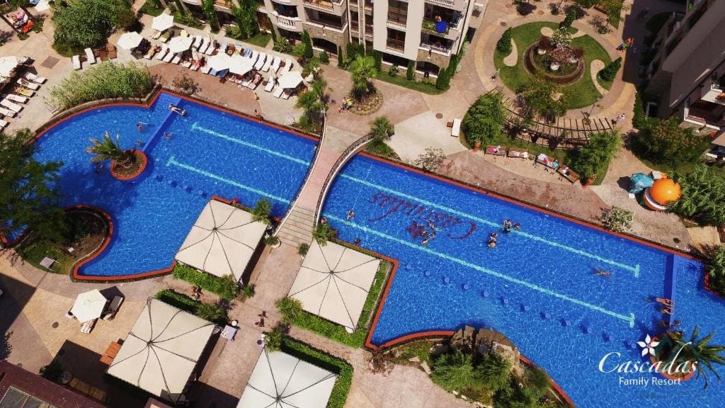Apartmán v rodinnom komplexe Cascadas Family Resort, 500m od mora, Slnečné pobrežie - foto 14