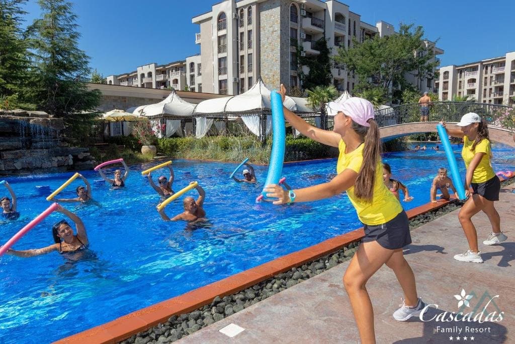 Apartmán v rodinnom komplexe Cascadas Family Resort, 500m od mora, Slnečné pobrežie - foto 21