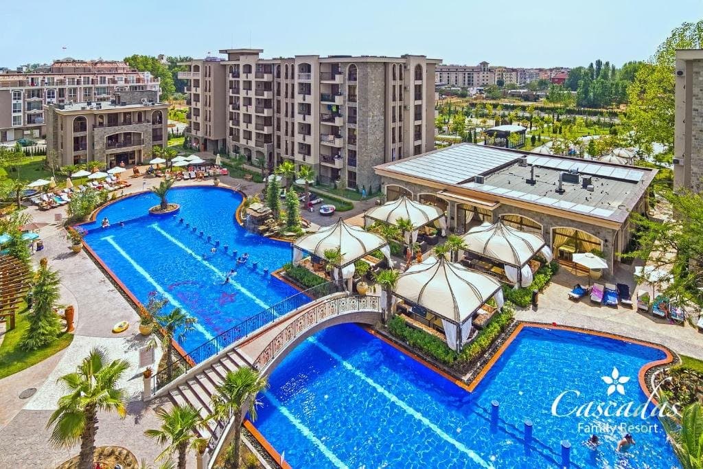 Apartmán v rodinnom komplexe Cascadas Family Resort, 500m od mora, Slnečné pobrežie - 1