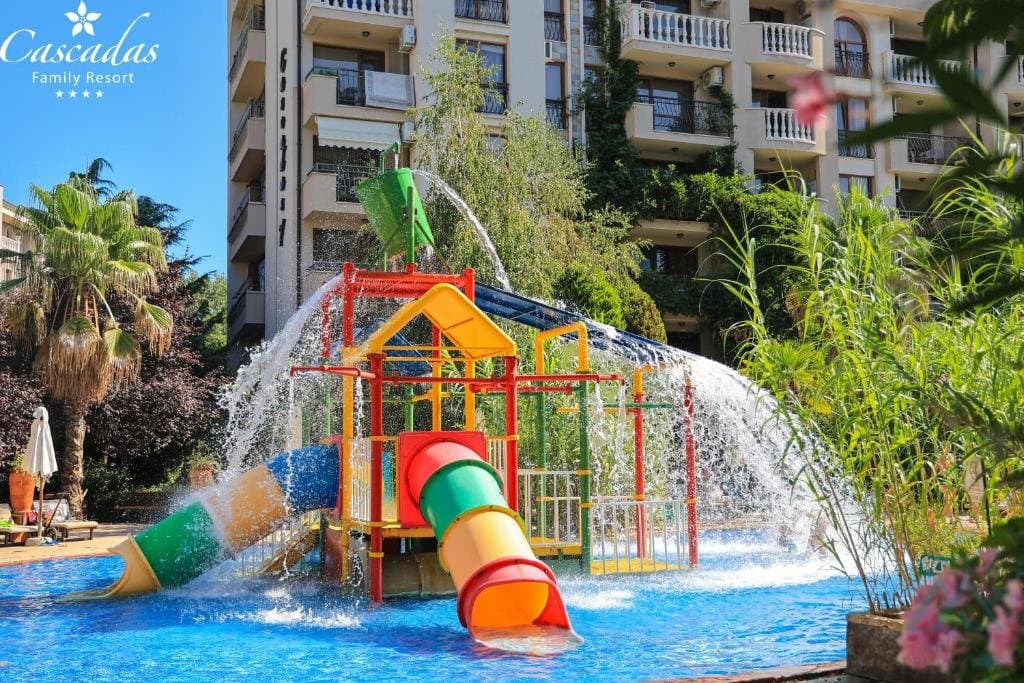 Apartmán v rodinnom komplexe Cascadas Family Resort, 500m od mora, Slnečné pobrežie - foto 25