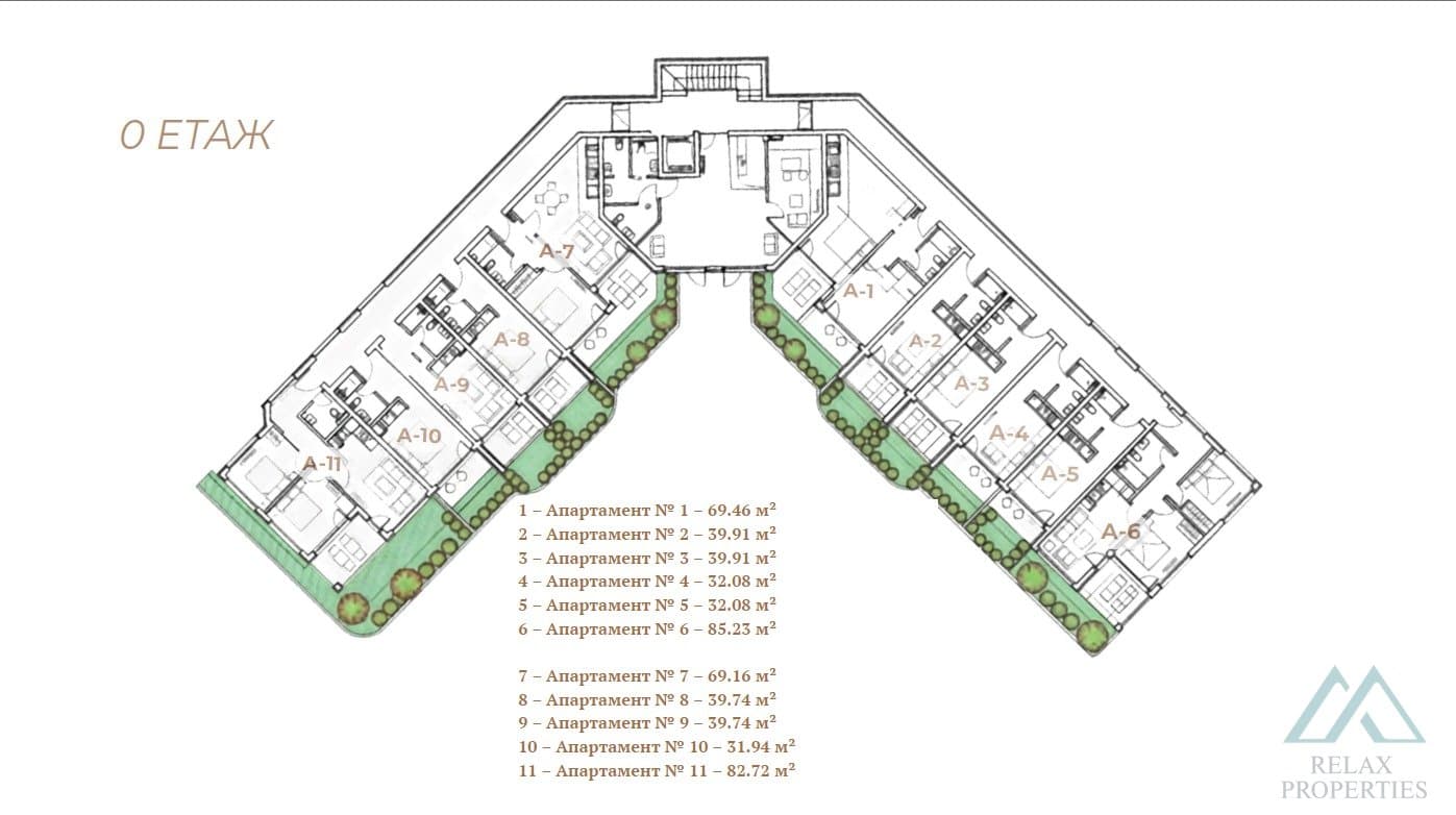 Nové apartmány priamo od developera v prestížnom rezidenčnom komplexe Holiday Resort v Sveti Vlas, Bulharsko - foto 18