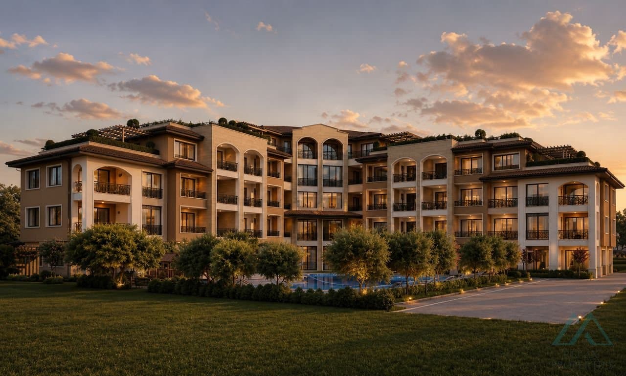Nové apartmány priamo od developera v prestížnom rezidenčnom komplexe Holiday Resort v Sveti Vlas, Bulharsko - foto 20