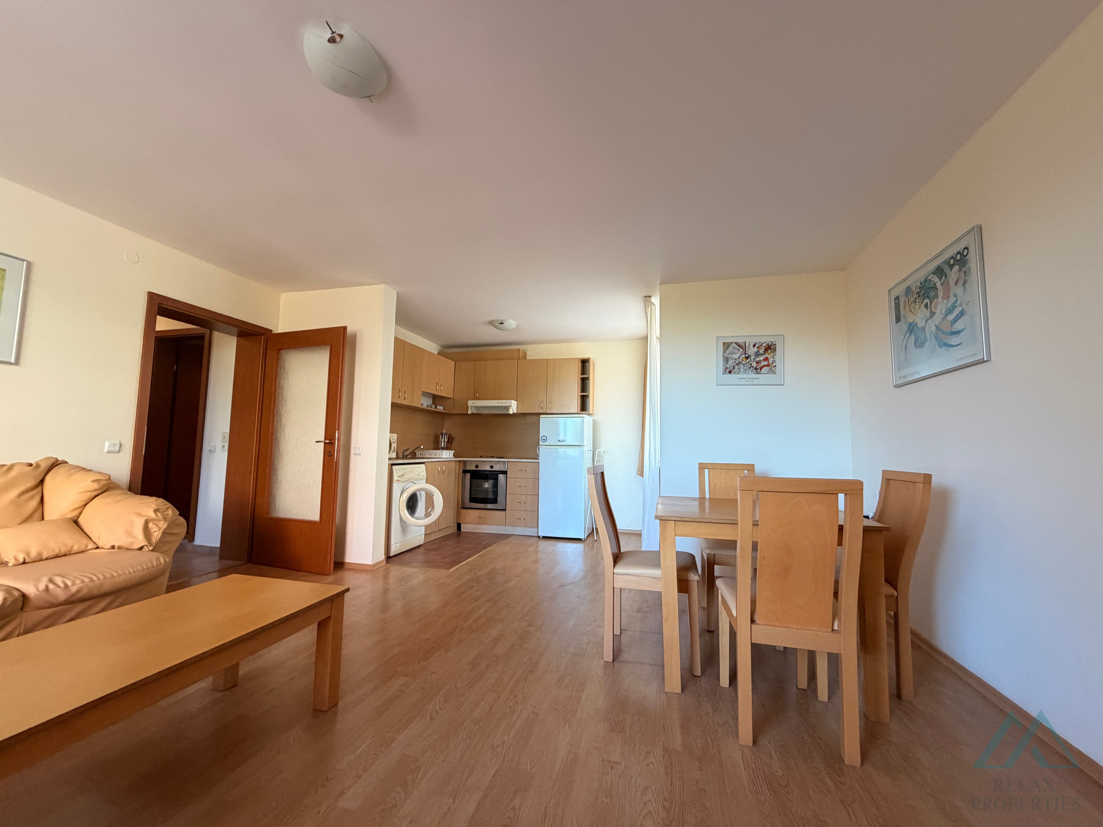 2-izbový apartmán s nádherným výhľadom na more v komplexe Marina View Fort, 50m od mora, Sveti Vlas, Bulharsko - foto 6