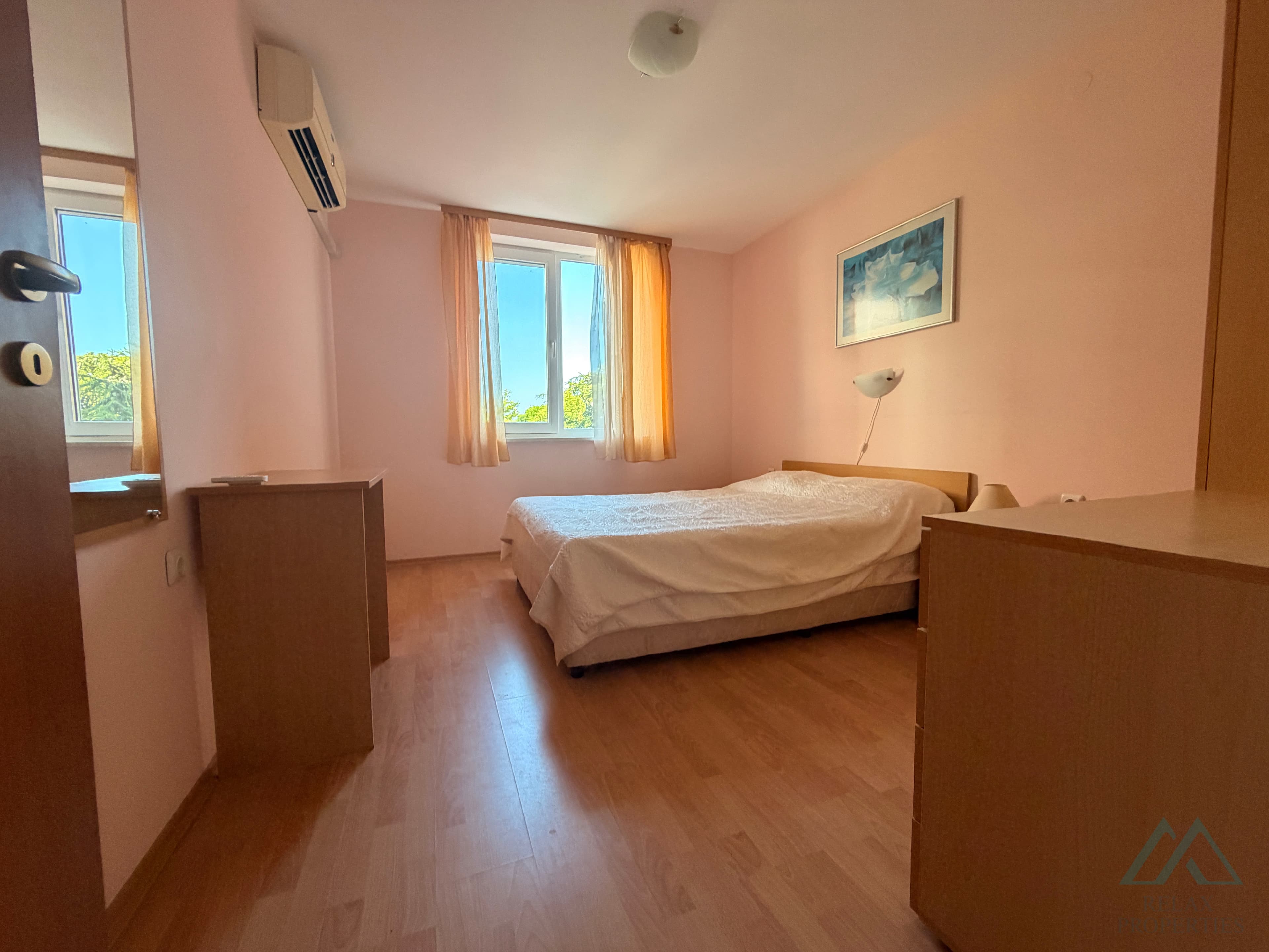 2-izbový apartmán s nádherným výhľadom na more v komplexe Marina View Fort, 50m od mora, Sveti Vlas, Bulharsko - foto 7