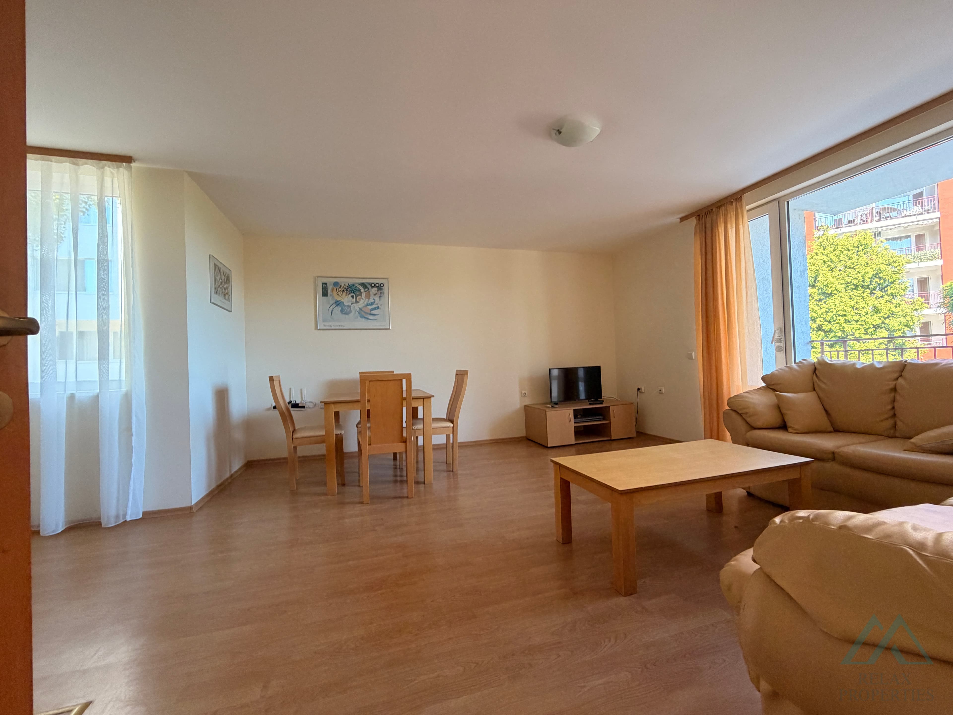 2-izbový apartmán s nádherným výhľadom na more v komplexe Marina View Fort, 50m od mora, Sveti Vlas, Bulharsko - foto 8