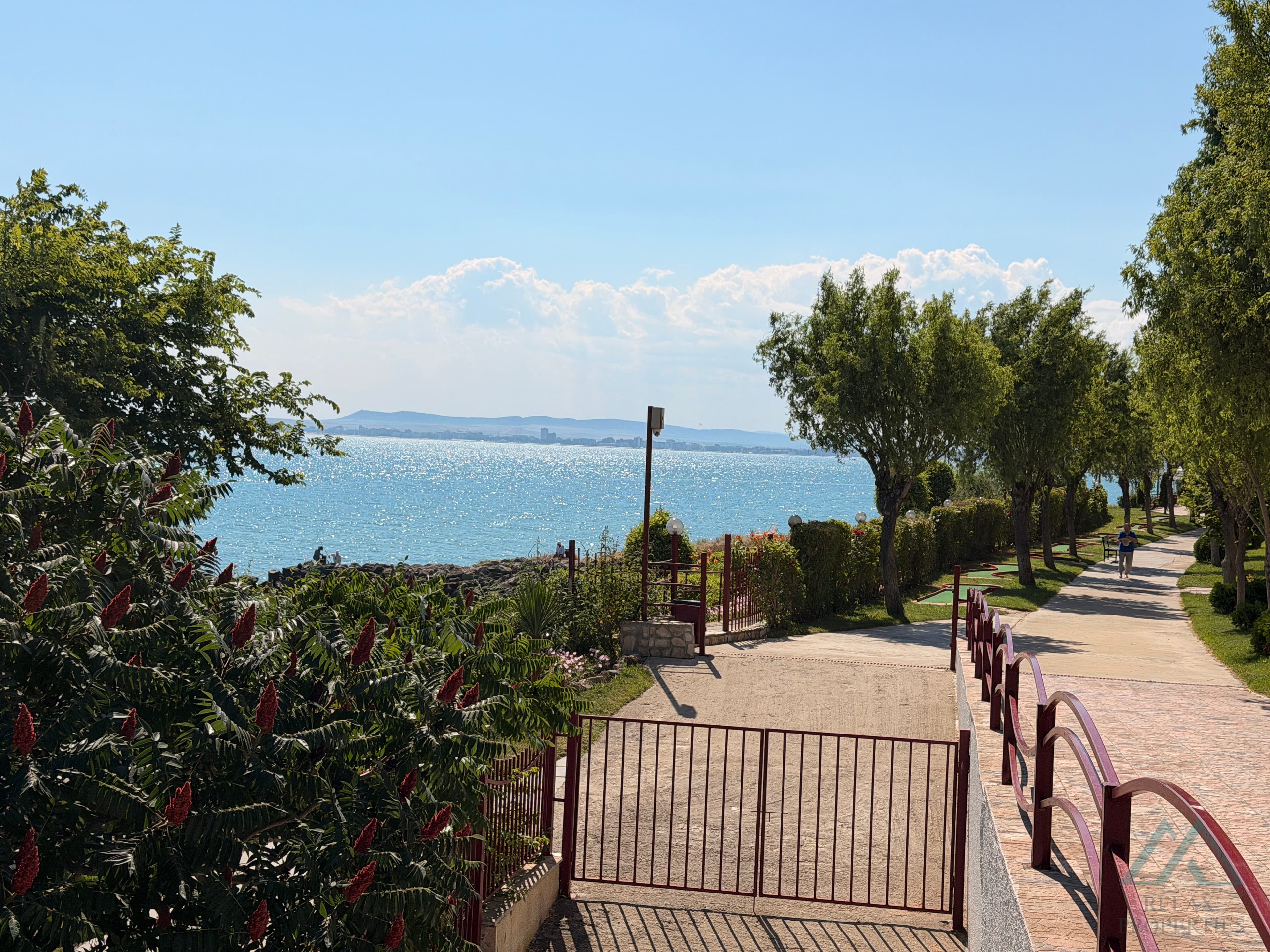 2-izbový apartmán s nádherným výhľadom na more v komplexe Marina View Fort, 50m od mora, Sveti Vlas, Bulharsko - foto 10