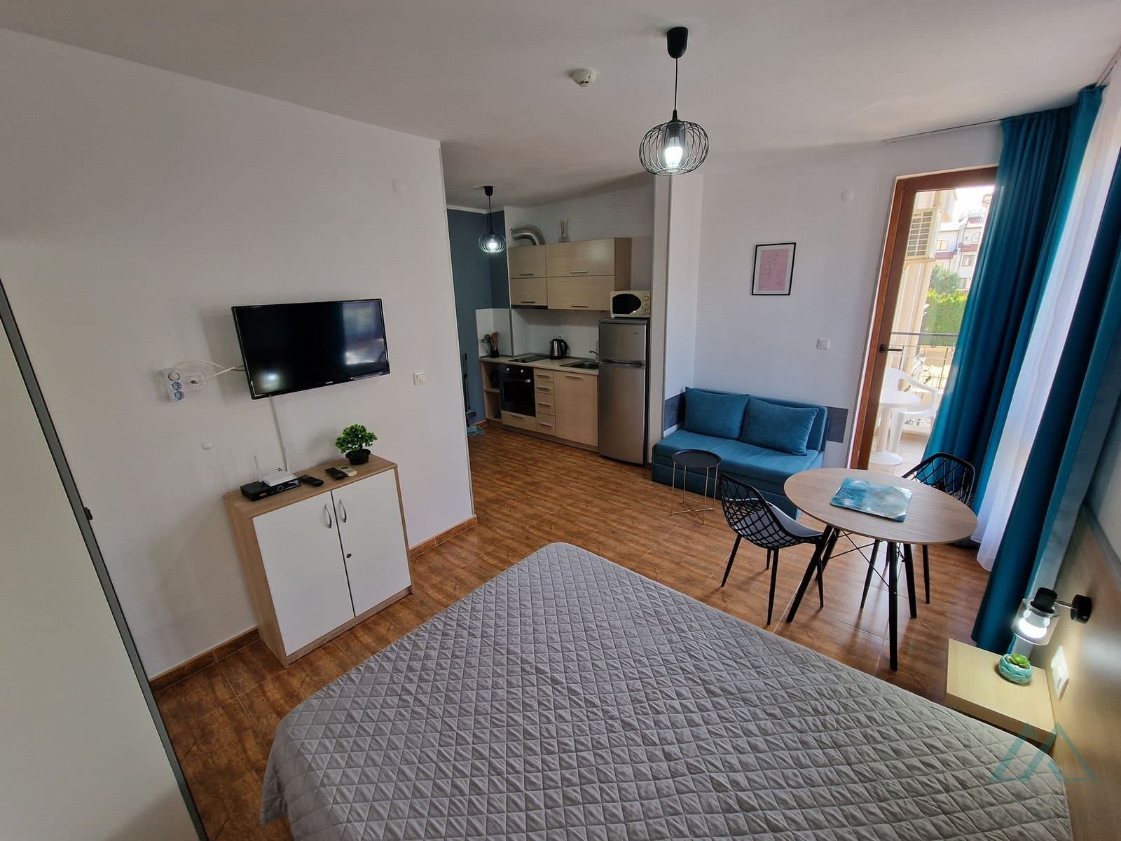 Krásny štúdiový apartmán v prvej línii pri mori, luxusný komplex Royal Bay, Sveti Vlas, Bulharsko - foto 19
