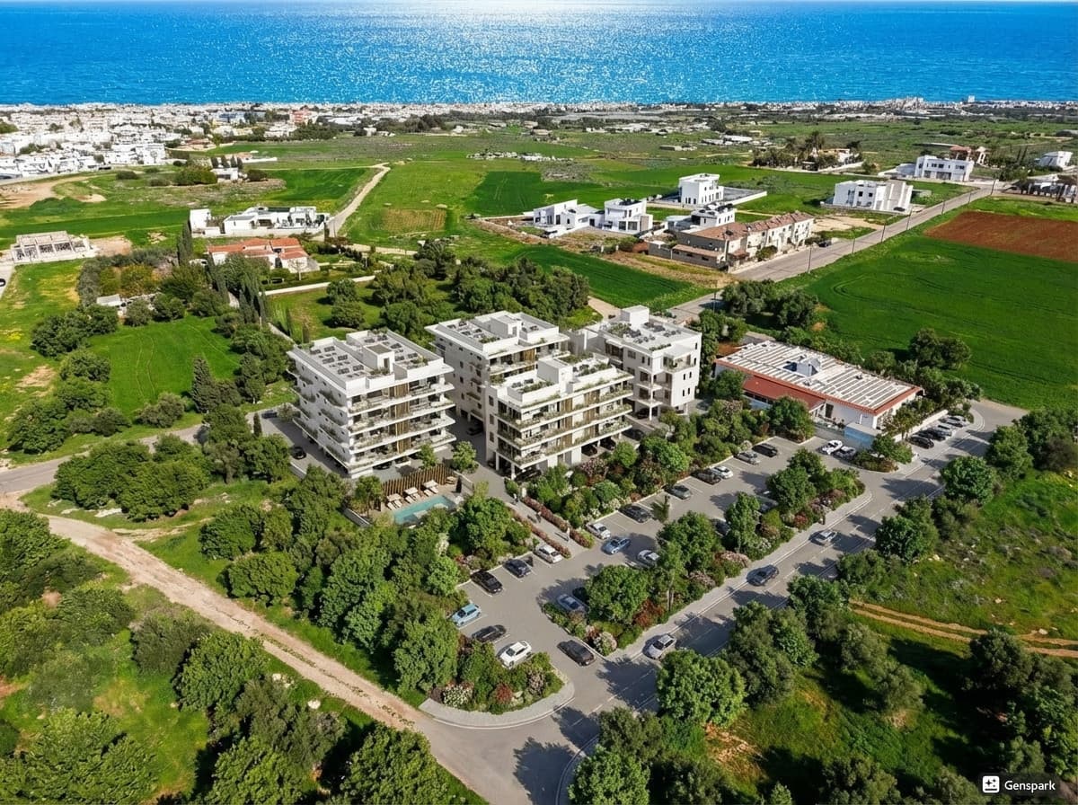 Moderný 2-izbový apartmán v Paralimni s bazénom - Cena bez DPH - foto 11