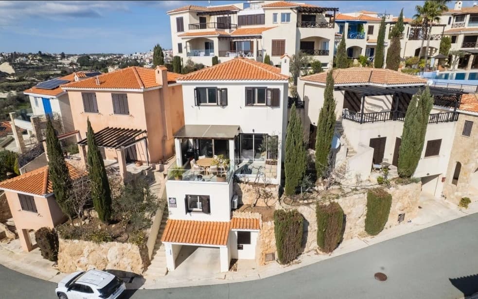 Vila s 3 spálňami – panoramatický výhľad na more a hory, Pafos Cyprus - 2