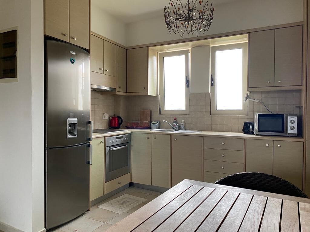 Apartmán 52 m² pri mori s bazénom a strešnou terasou – Maleme, Kréta - 4