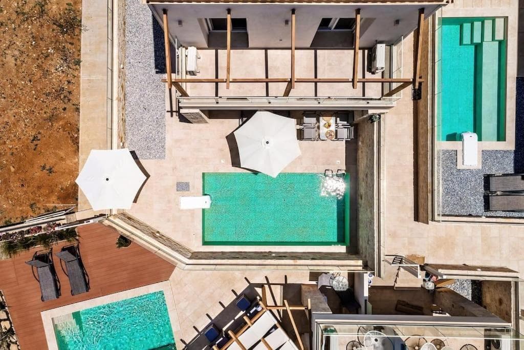 Luxusná vila s vlastným bazénom len 120 m od mora, Panormos – Kréta, Grécko - 3