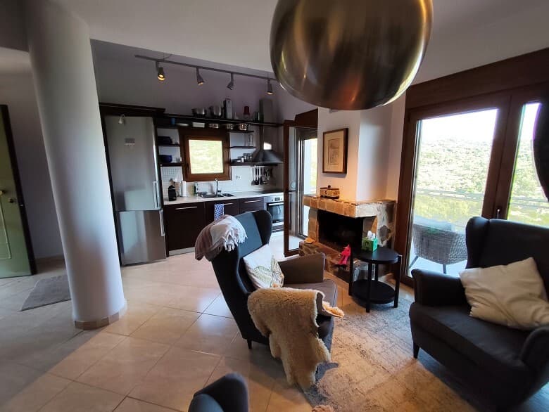 Luxusný mezonet 115 m² s panoramatickým výhľadom na more, Metagkitsi – Sithonia, Chalkidiki - foto 4
