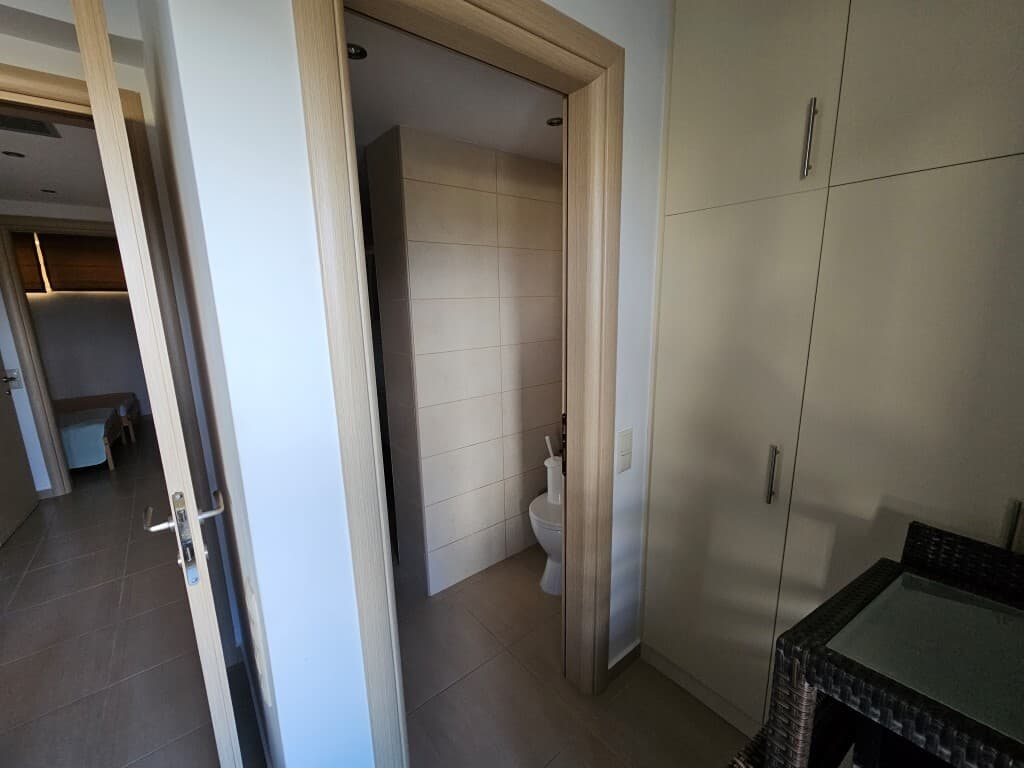 Štýlový mezonet s výhľadom na more v pokojnej lokalite Lagkada, Kréta - foto 14